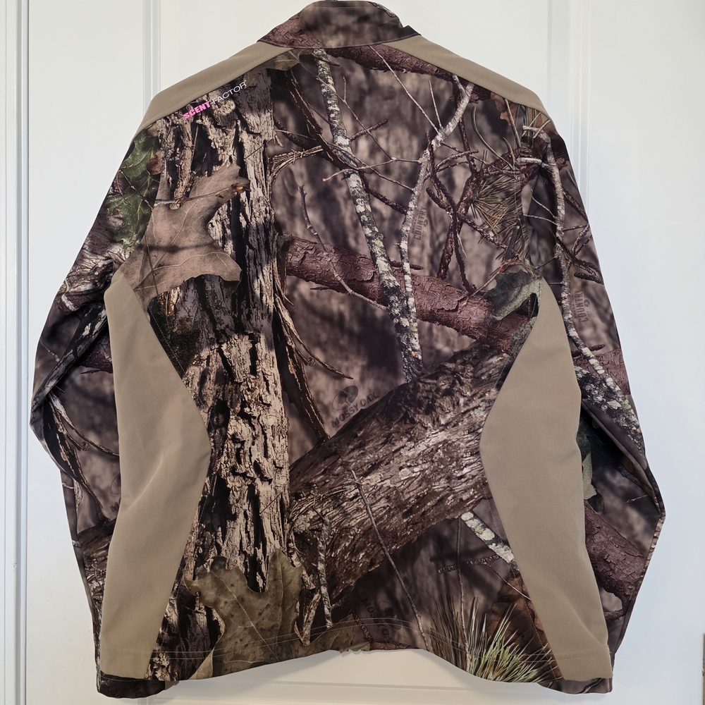 Habit Women's Utility Jacket - Camouflage and Tan Scent Factor Size Medium - Picture 2 of 10